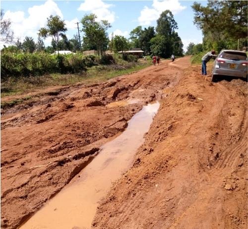 Kanduyi residents fault President Uhuru and Jubilee government over bad roads