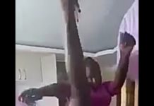 Woman attempts to kickbox her husband… see her reaction when the S3x topic is introduced😳😳😳