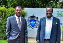 Musalia Mudavadi hosts Moses Wetangula