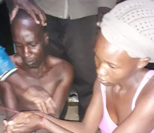 Caught red handed ‘Chewing’ a policeman’s wife
