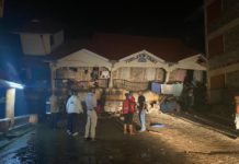 Kericho apartment sinks, rescue in progress