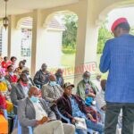 Kimilili MP holds Maeni Ward NG-CDF Public Participation