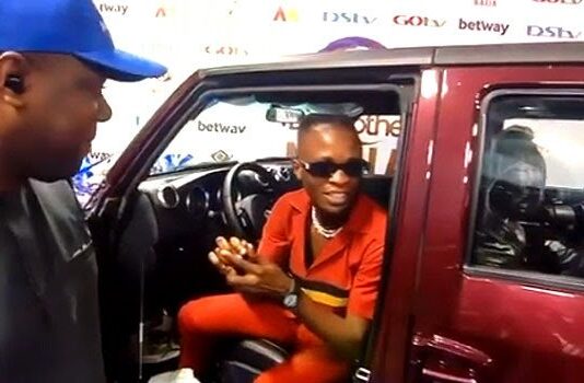 Laycon receives his House, Car and Thirty million Naira Big Brother