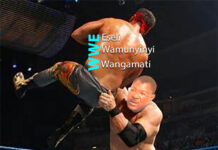 Wetangula chokeslams WWE