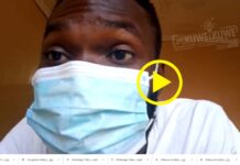 VIDEO; Squeezed and suffocating Covid-19 patient pleads for help out of congested Isolation ward