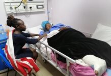 Bungoma Woman Rep hospitalised with serious injuries after a rare accident