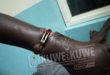 HOMABAY: Fugitive resurfaces thanks to stubborn handcuffs