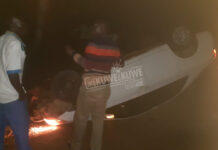 Mechanic miraculously walks away after crashing Bungoma KNUT Executive Secretary’s car