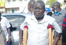 Senator Wetangula donates Kshs. 100,000 to “OCS” following a bizarre accident that has left him crippled