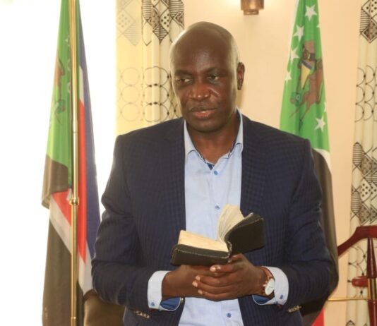 Governor Wangamati turns to God as Senate comes calling, again!