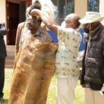 ENDORSED: Mukhisa installed as a Bukusu Elder taking over from the late President Moi