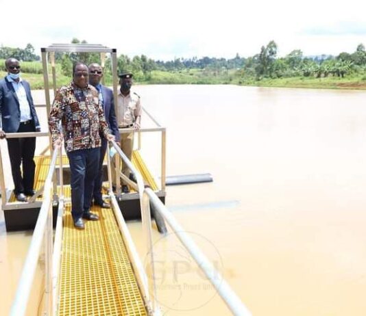 KAKAMEGA: Oparanya tours the 100million Lugari water project
