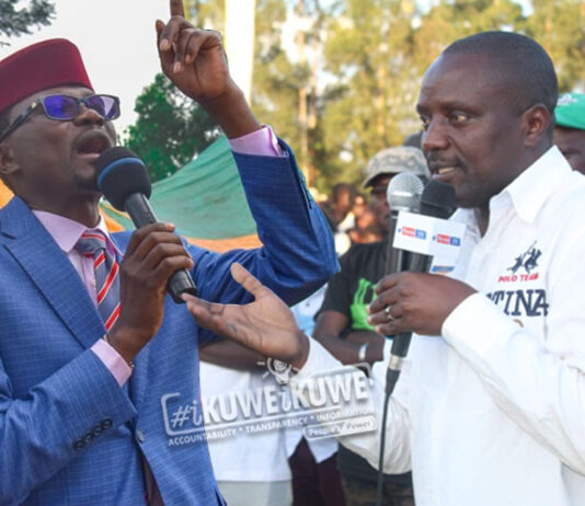 SCREENSHOTS: Dir. Evans Kakai and Hon. Didmus Barasa wrestle on Social Media