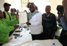 PETITION: Bare knuckle tackles, ultimatums as IEBC temporary staff run bosses out of office