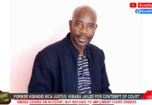 Former Kibingei MCA Justus Kibaba jailed