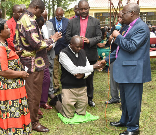 Nzoia Sugar Company rare staff Prayer Day that saw the unveiling of the Board of Directors and Ag MD