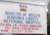 BUNGOMA: Drastic changes in the Depart of Health and Sanitation, others