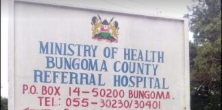 BUNGOMA: Drastic changes in the Depart of Health and Sanitation, others
