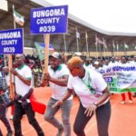 IMAGES: Bungoma 10th Edition KICOSCA team at Meru County kick off