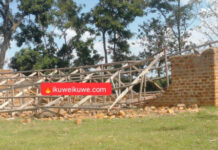 High winds flatten a Bungoma Church for the fourth time