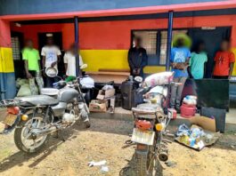 BUNGOMA: SEVEN SUSPECTS ARRESTED IN POSSESSION OF STOLEN GOODS